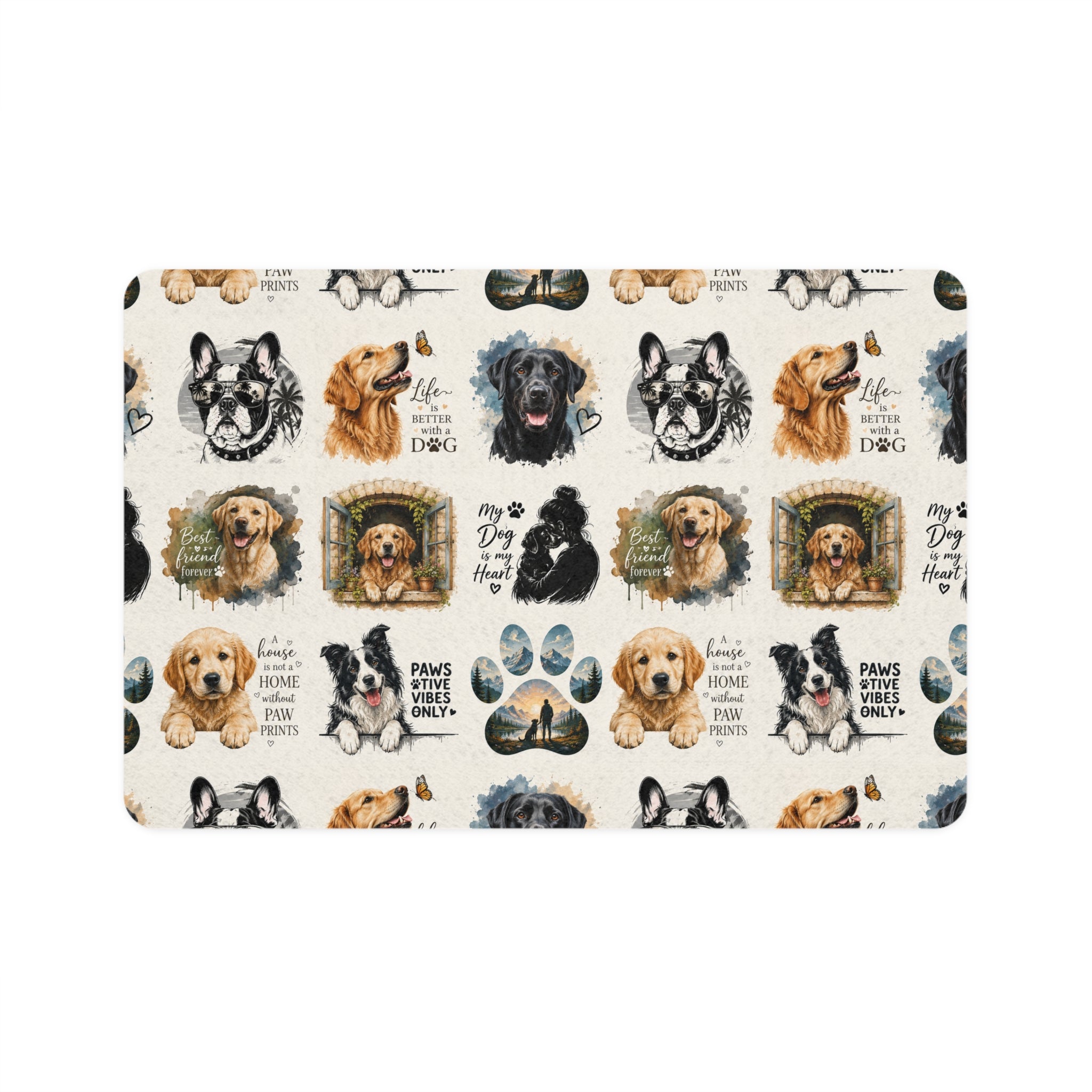 Pet Food Mat (12x18)