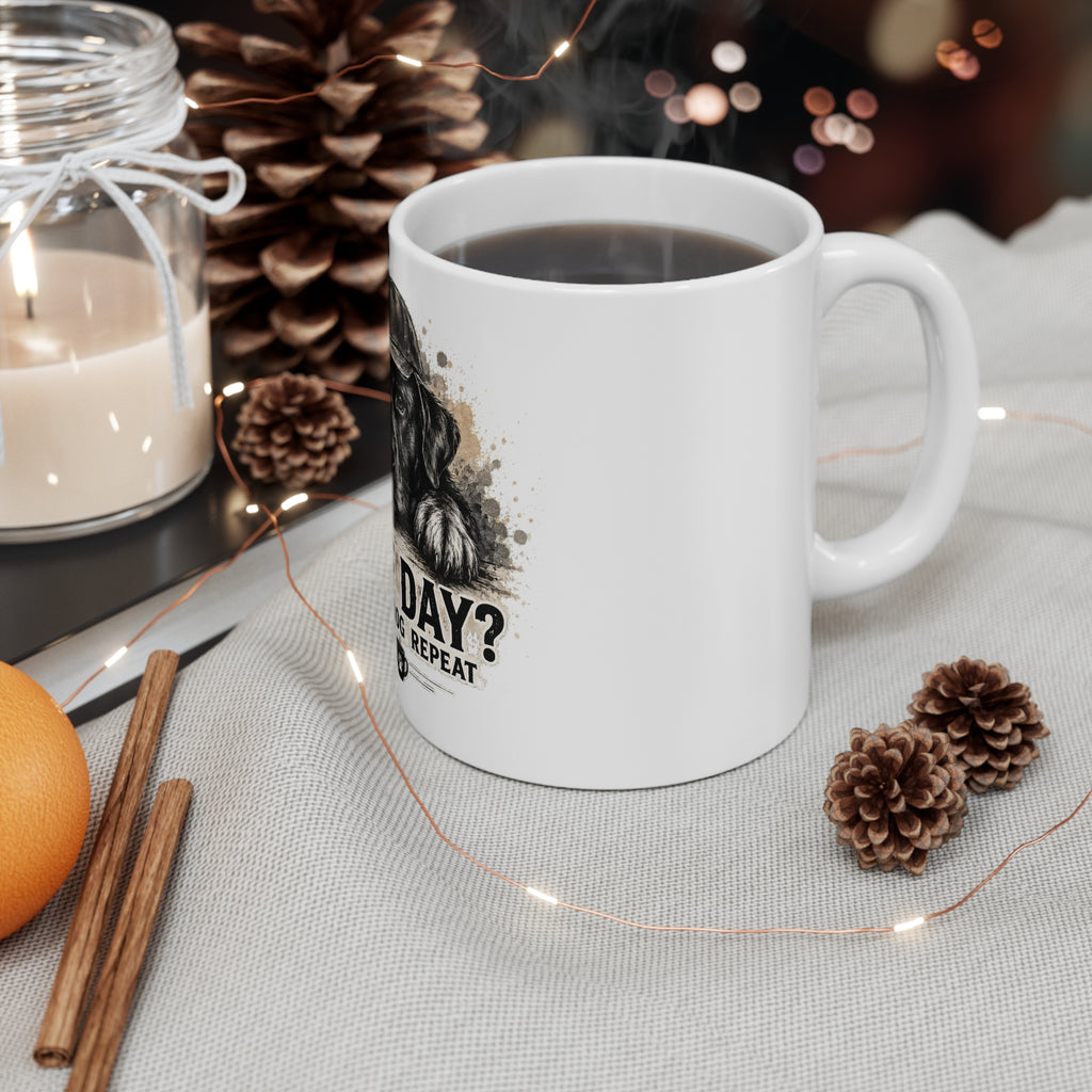 Ruff Day? Coffee Dog Repeat Mug