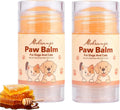 Dog Paw Nose Balm Stick 2 Pack Lick Safe Paw Wax Moisturizer 1.41oz