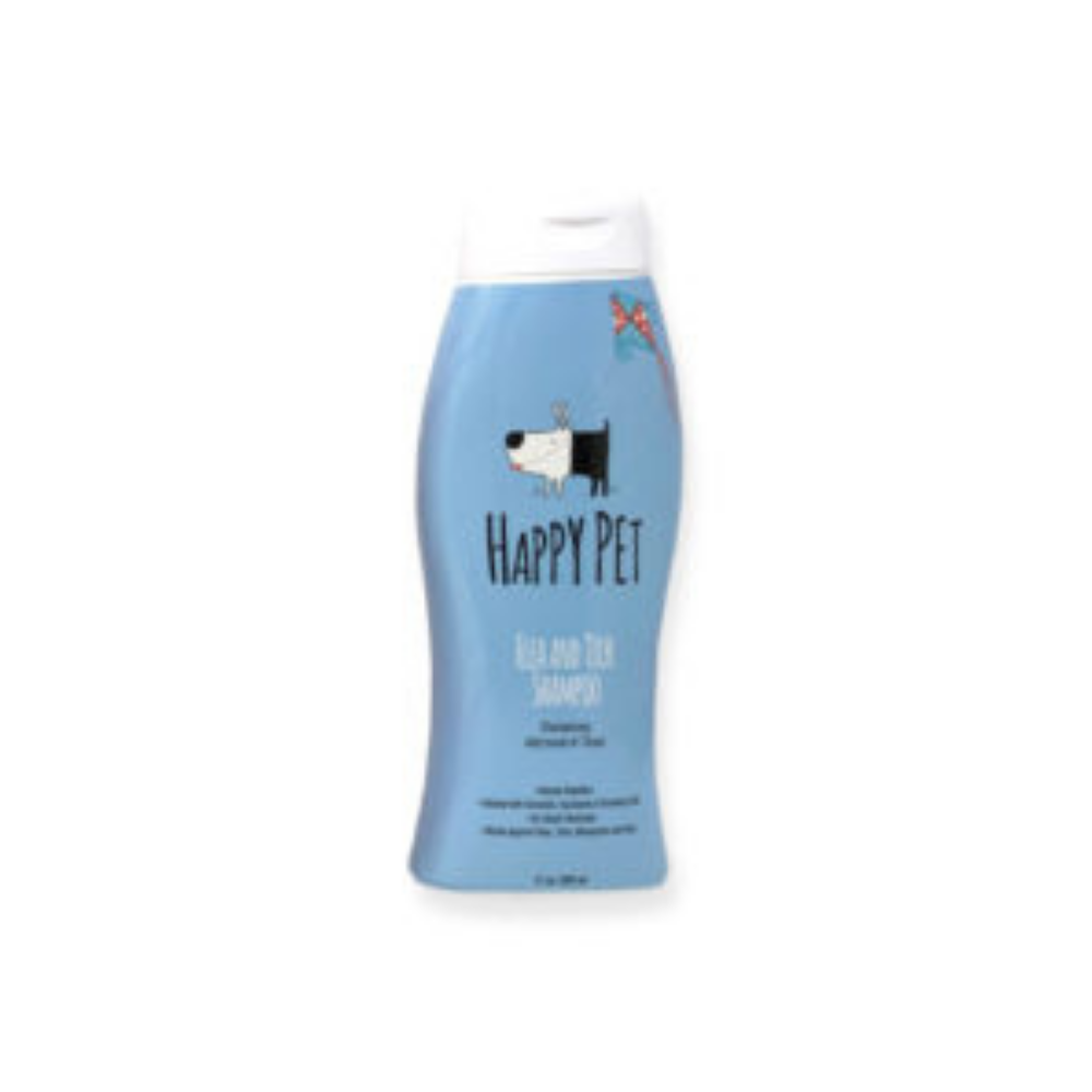 Happy Pet Flea and Tick Shampoo (17oz)