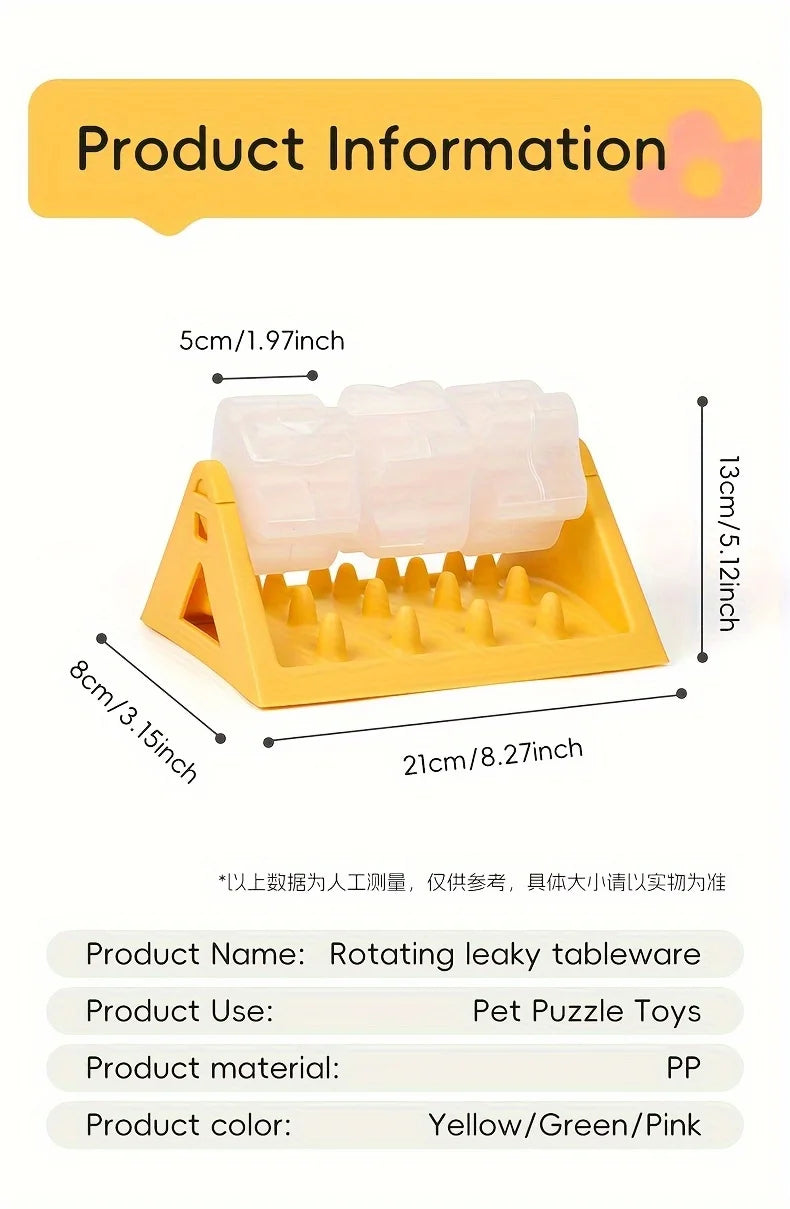 Interactive Dog Puzzle Feeder — Slow Feed & Brain Training Toy