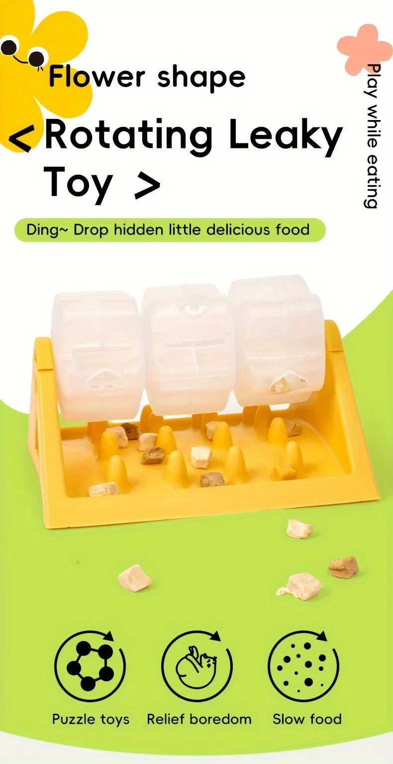 Interactive Dog Puzzle Feeder — Slow Feed & Brain Training Toy