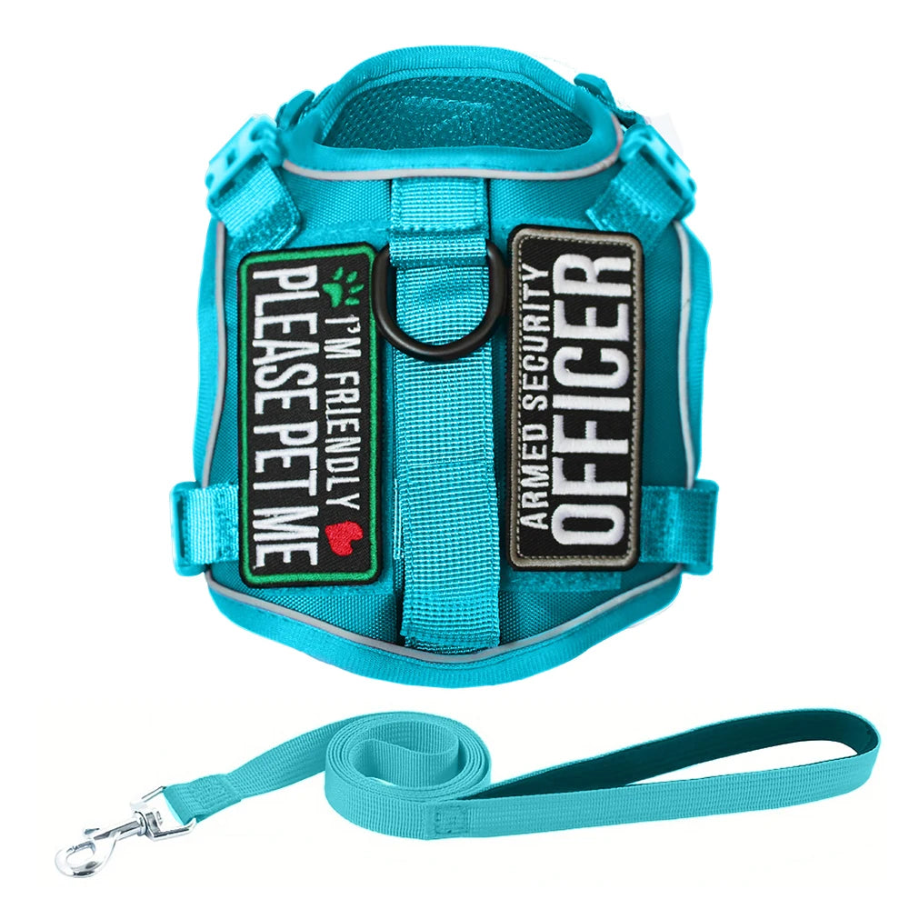Tactical Dog Harness — No-Pull Military Style with Handle