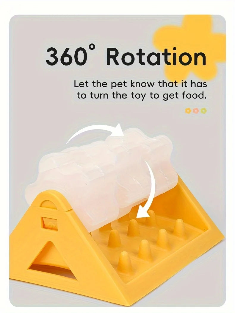 Interactive Dog Puzzle Feeder — Slow Feed & Brain Training Toy
