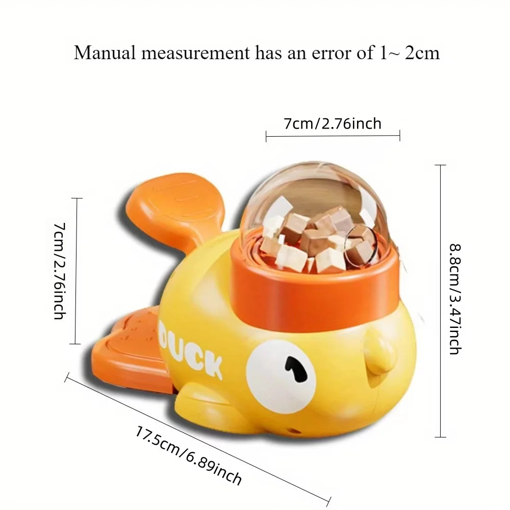 Duck Slow Feeder & Snack Dispenser-Interactive Dog Toy
