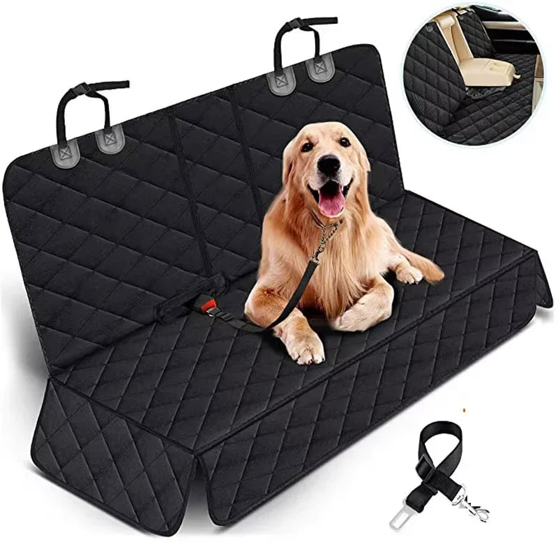 Waterproof Dog Car Seat Cover — Full Back Seat Protection