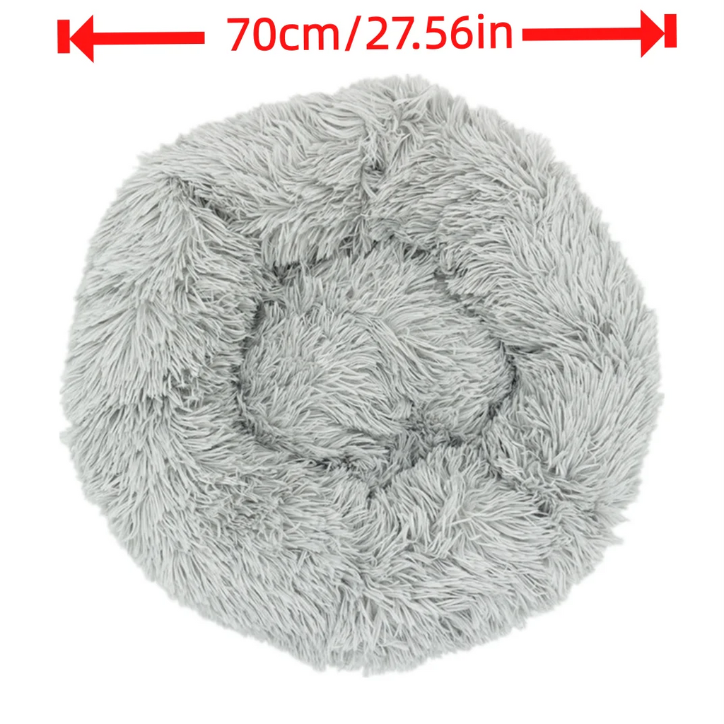 Giant Donut Dog Bed — Super Soft Washable Calming Bed