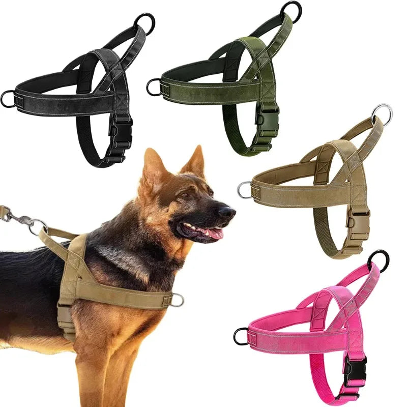 Premium Anti-Pull Dog Harness — Adjustable & Reflective