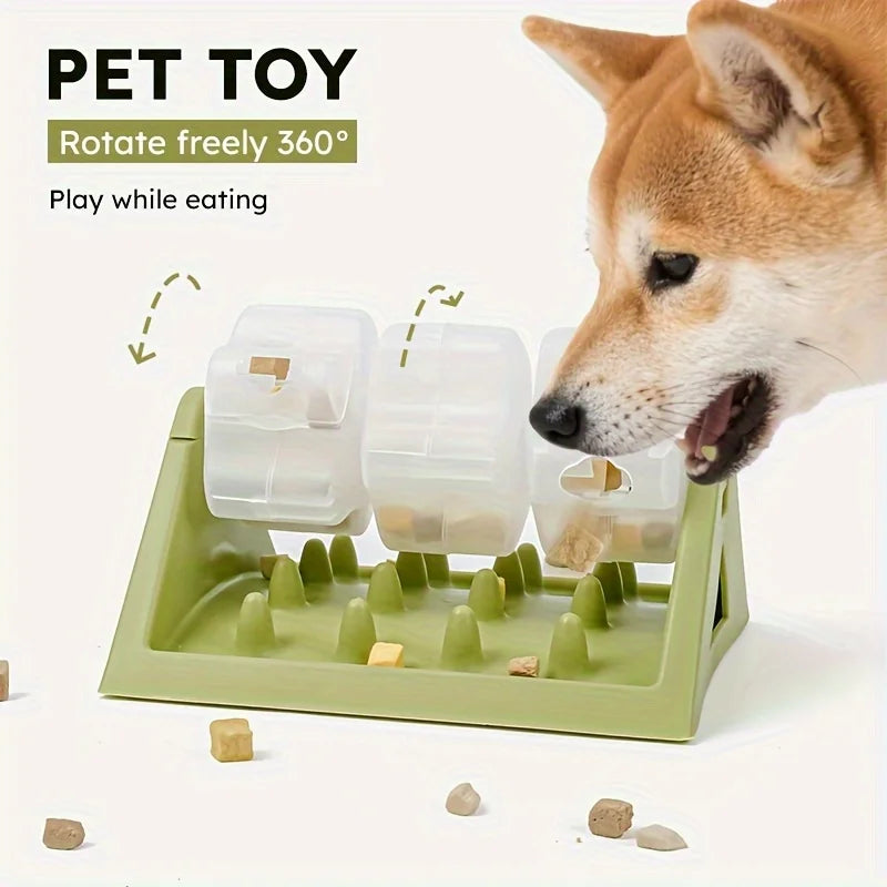 Interactive Dog Puzzle Feeder — Slow Feed & Brain Training Toy
