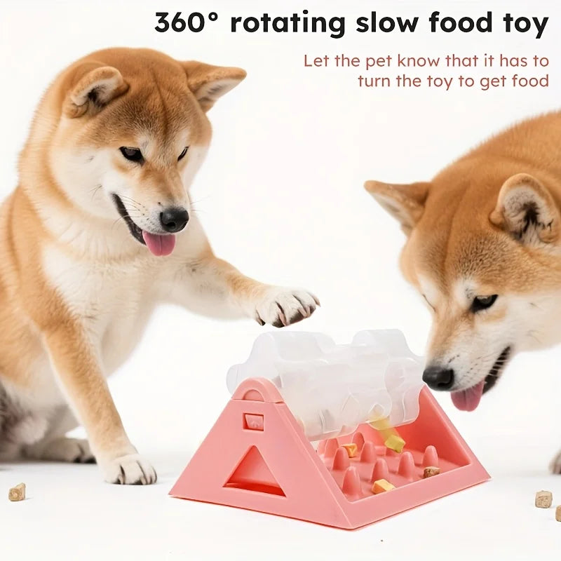 Interactive Dog Puzzle Feeder — Slow Feed & Brain Training Toy