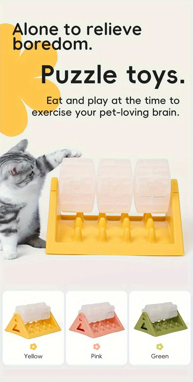Interactive Dog Puzzle Feeder — Slow Feed & Brain Training Toy