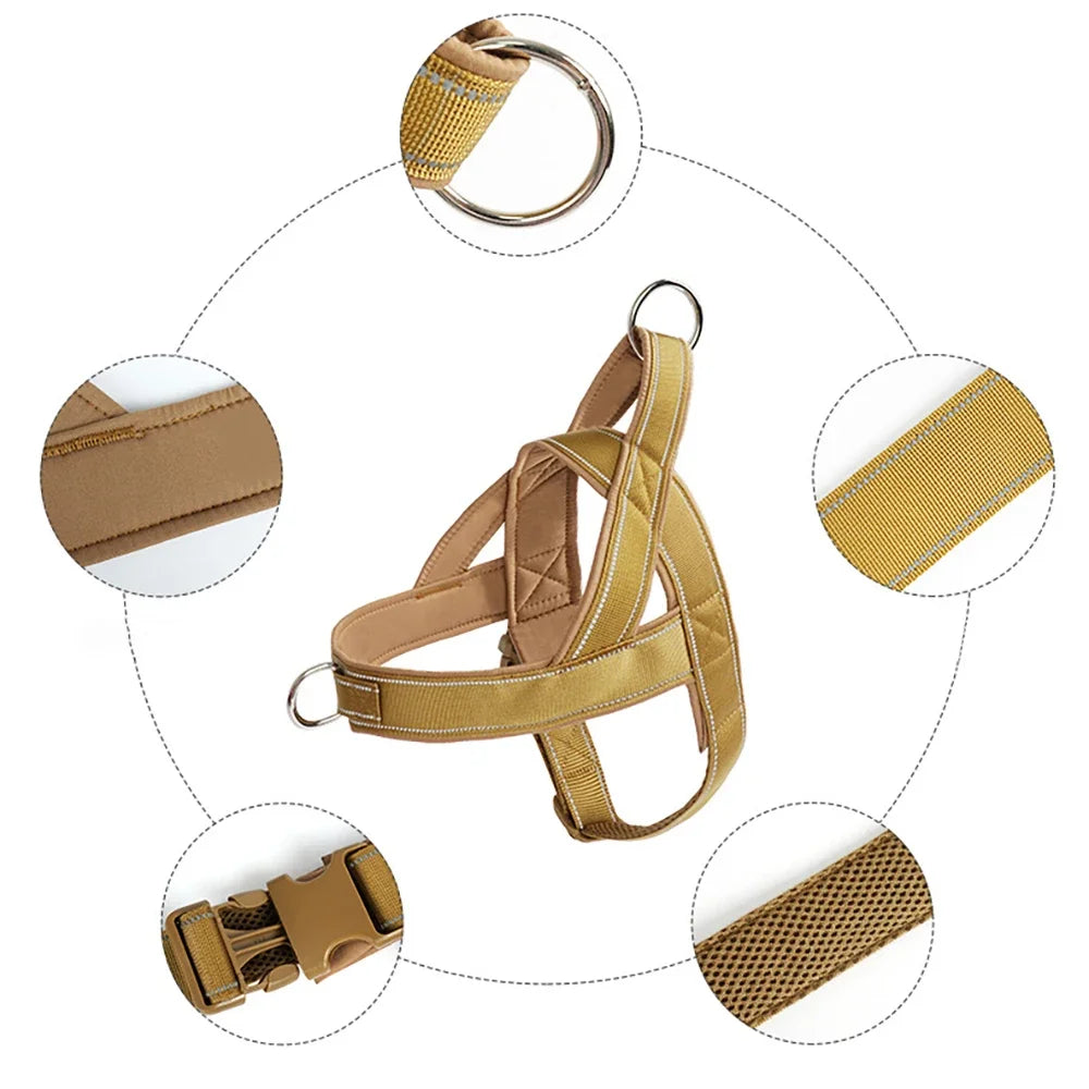 Premium Anti-Pull Dog Harness — Adjustable & Reflective