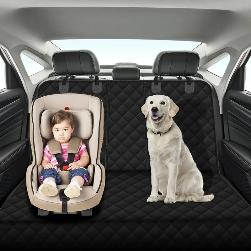 Waterproof Dog Car Seat Cover — Full Back Seat Protection