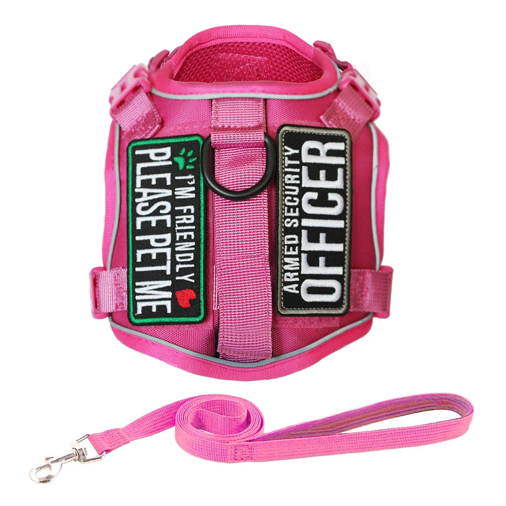 Tactical Dog Harness — No-Pull Military Style with Handle