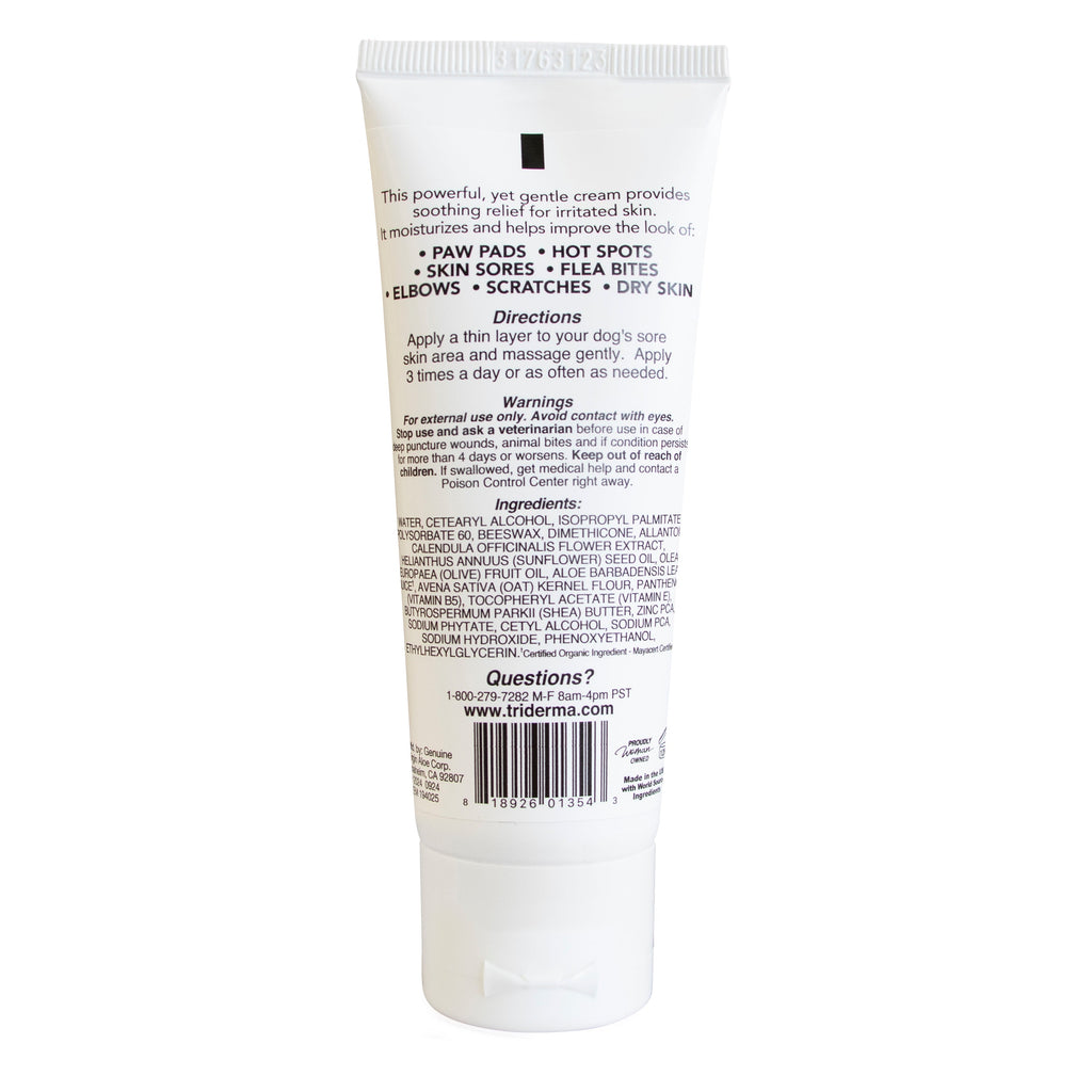 Healing Cream for Dogs with Dry, Irritated & Itchy Skin | Fast-Absorbing Pet Skin Relief | 2 oz